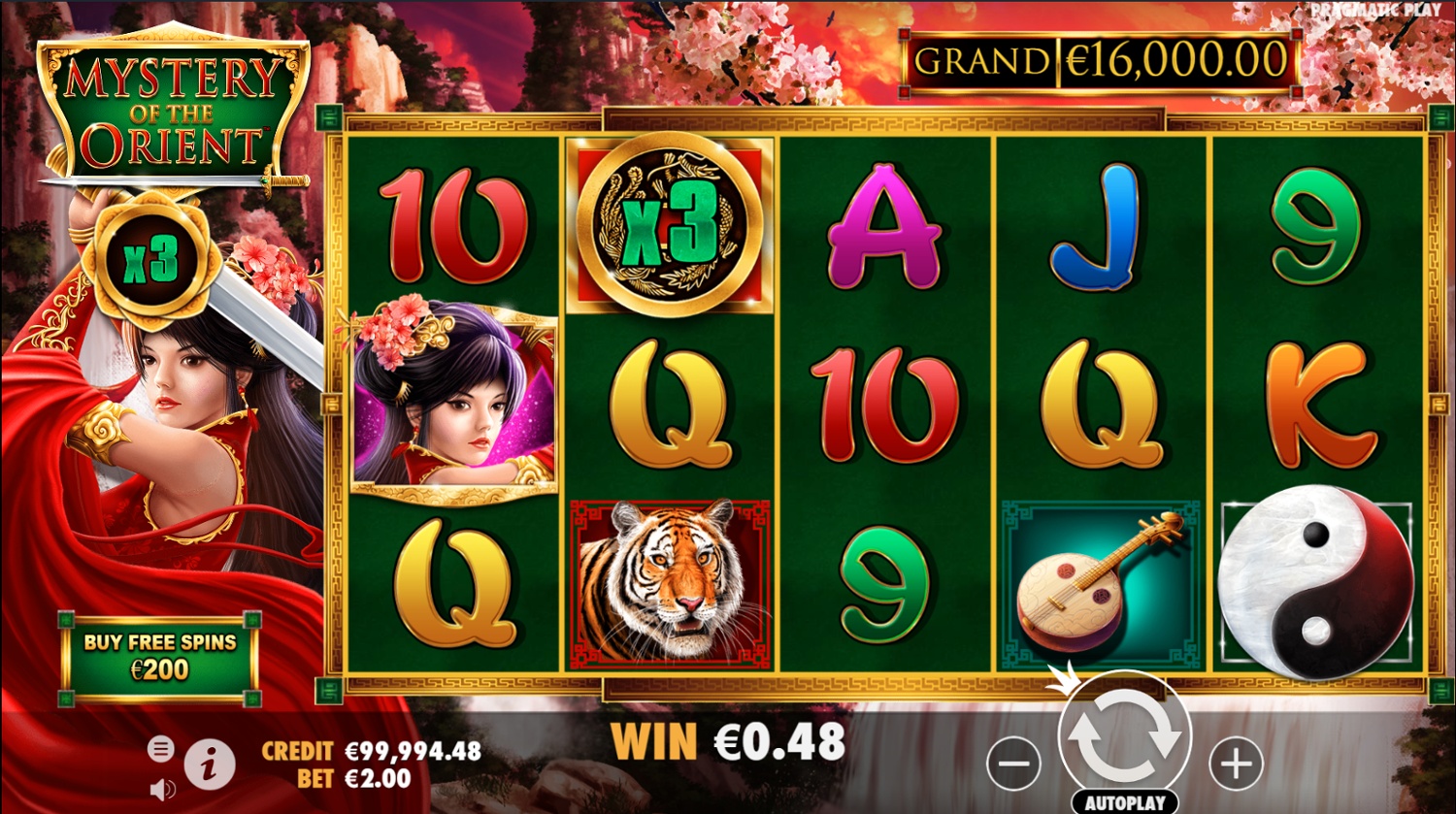 Mystery of the Orient pragmatic play slot online demo