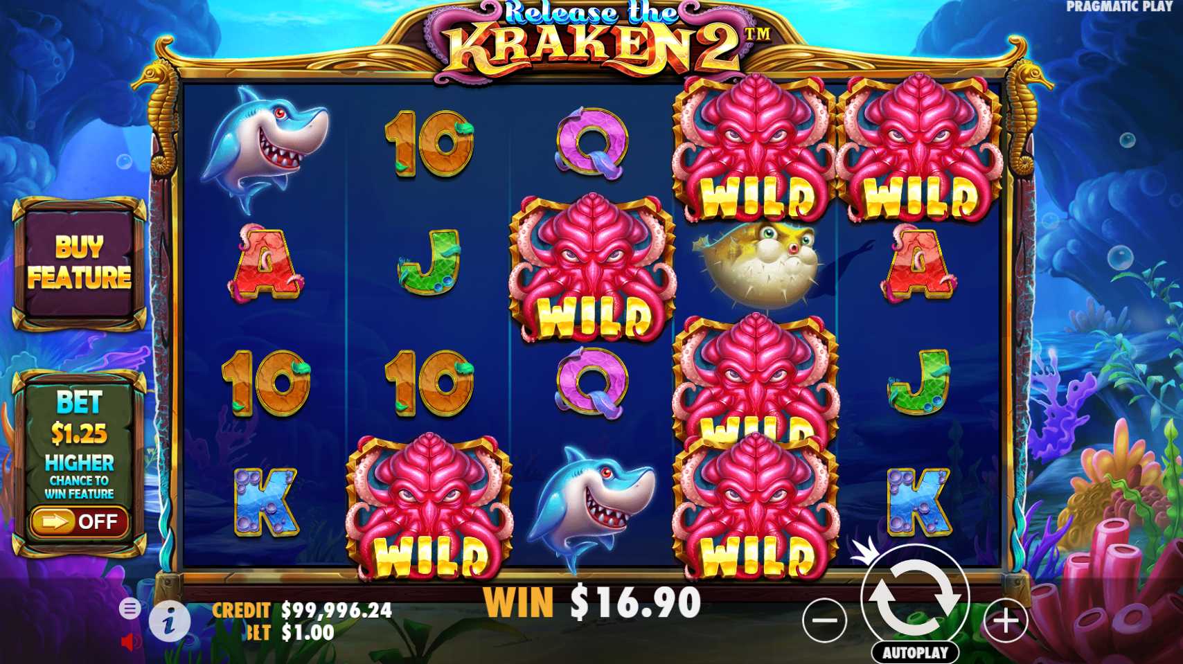 Release The Kraken 2 pragmatic play slot online demo