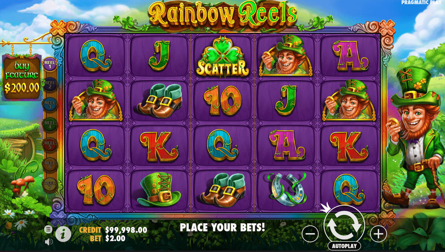 Rainbow Reels pragmatic play slot online demo