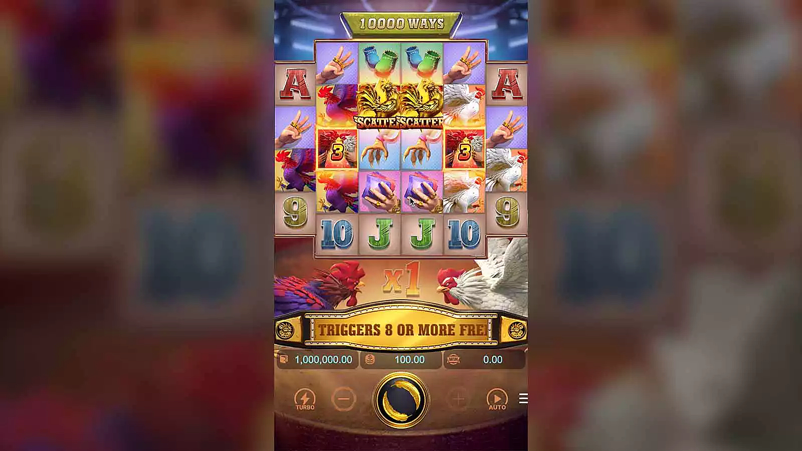 Rooster Rumble PG Soft slot online game