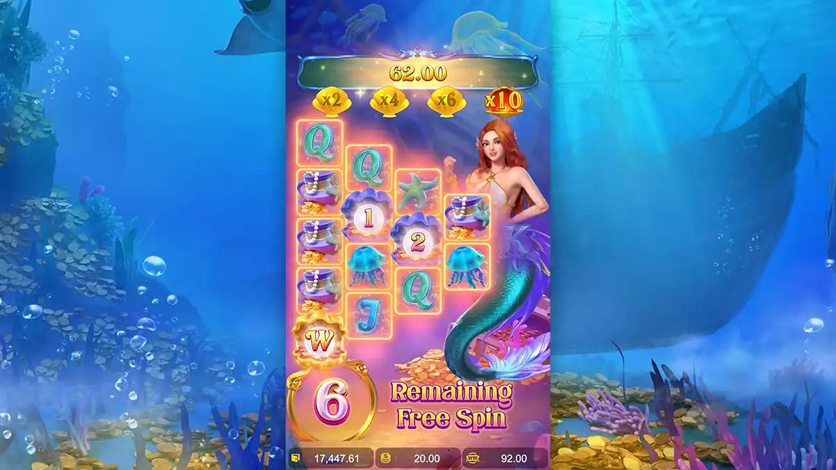 Mermaid Riches pg soft slot online