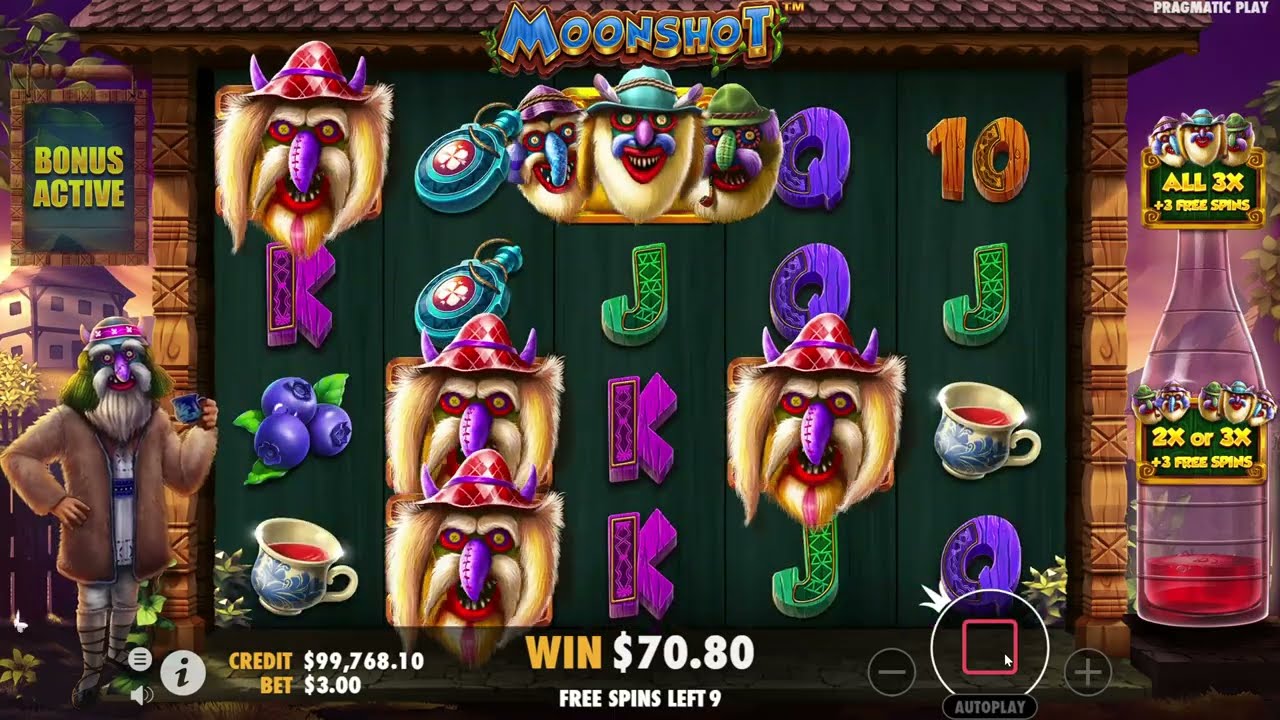 Moonshot pragmatic play slot online demo slot online gacor
