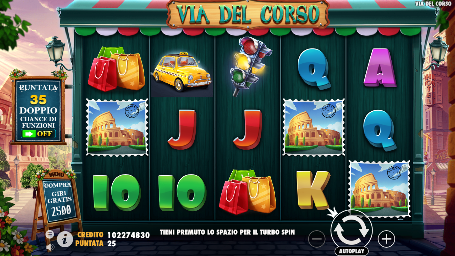Via Del Corso pragmatic play slot online demo slot online gacor 66KBET